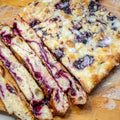 Lemon Blueberry focaccia